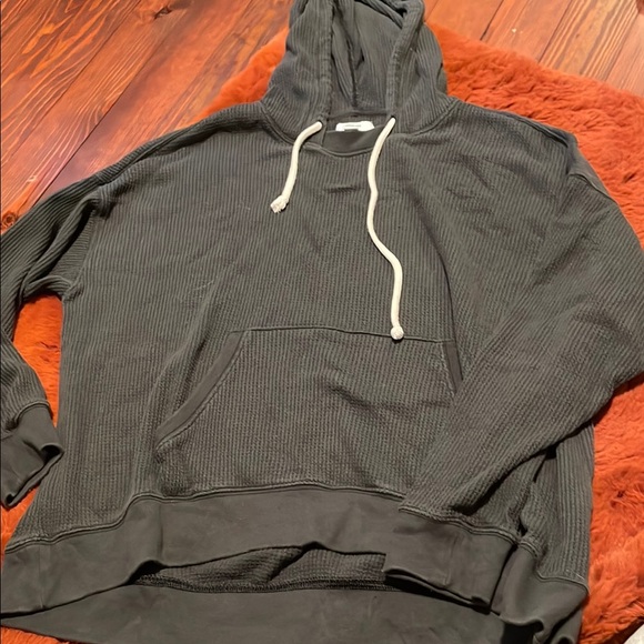 aerie Tops - Aerie Waffle Drawstring Hoodie